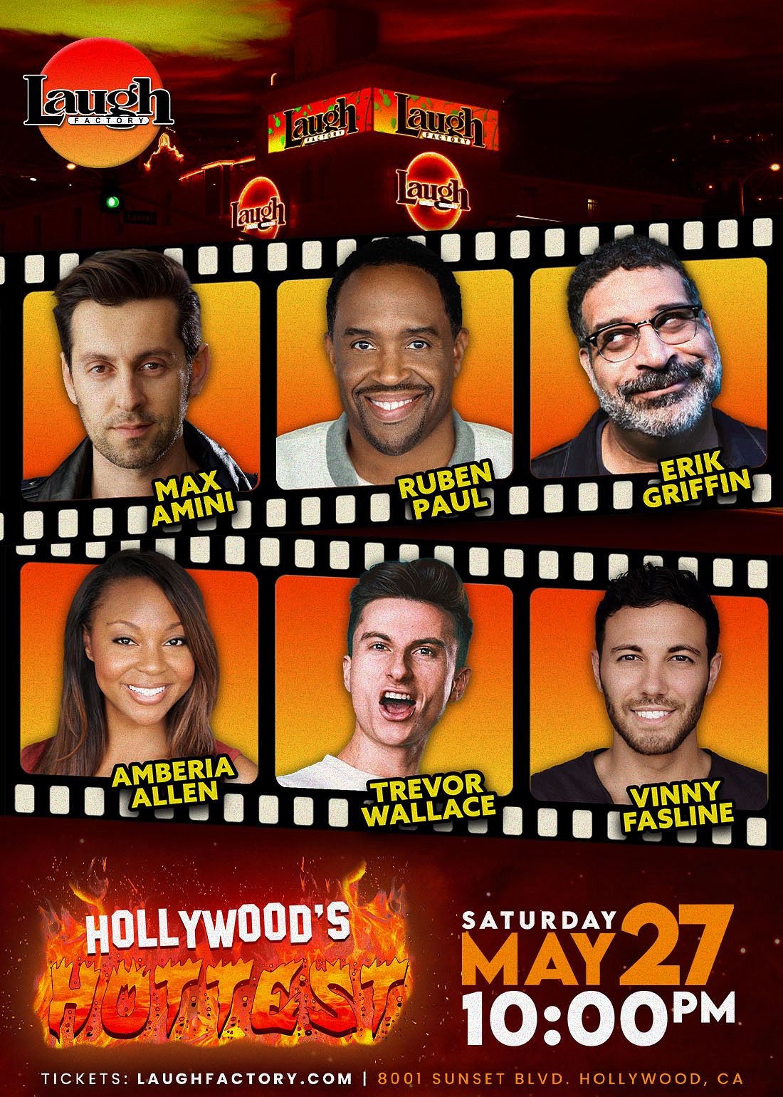 Hollywood's Hottest Tickets at Laugh Factory Hollywood in Los Angeles 