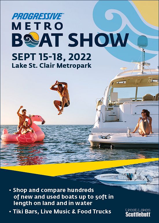 Progressive Metro Boat Show Tickets at Lake St. Clair Metropark in