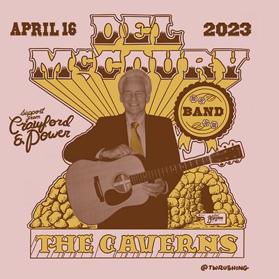 Del McCoury Band in The Caverns with Crawford & Power Tickets at The ...