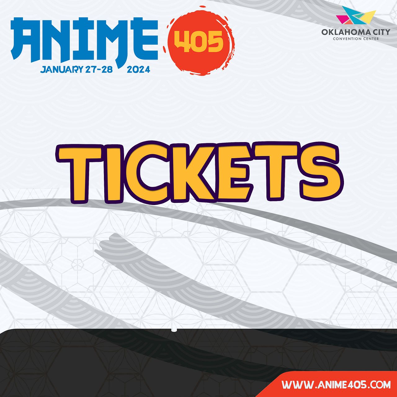 Anime 405 Tickets Tickets at Oklahoma City Convention Center in