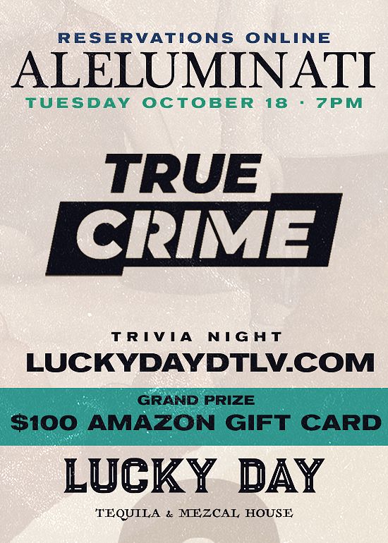 Aleluminati TRUE CRIME TRIVIA NIGHT Tickets At Lucky Day Tequila team-building-games-name-that-team-trivia-party-games-for-workmates