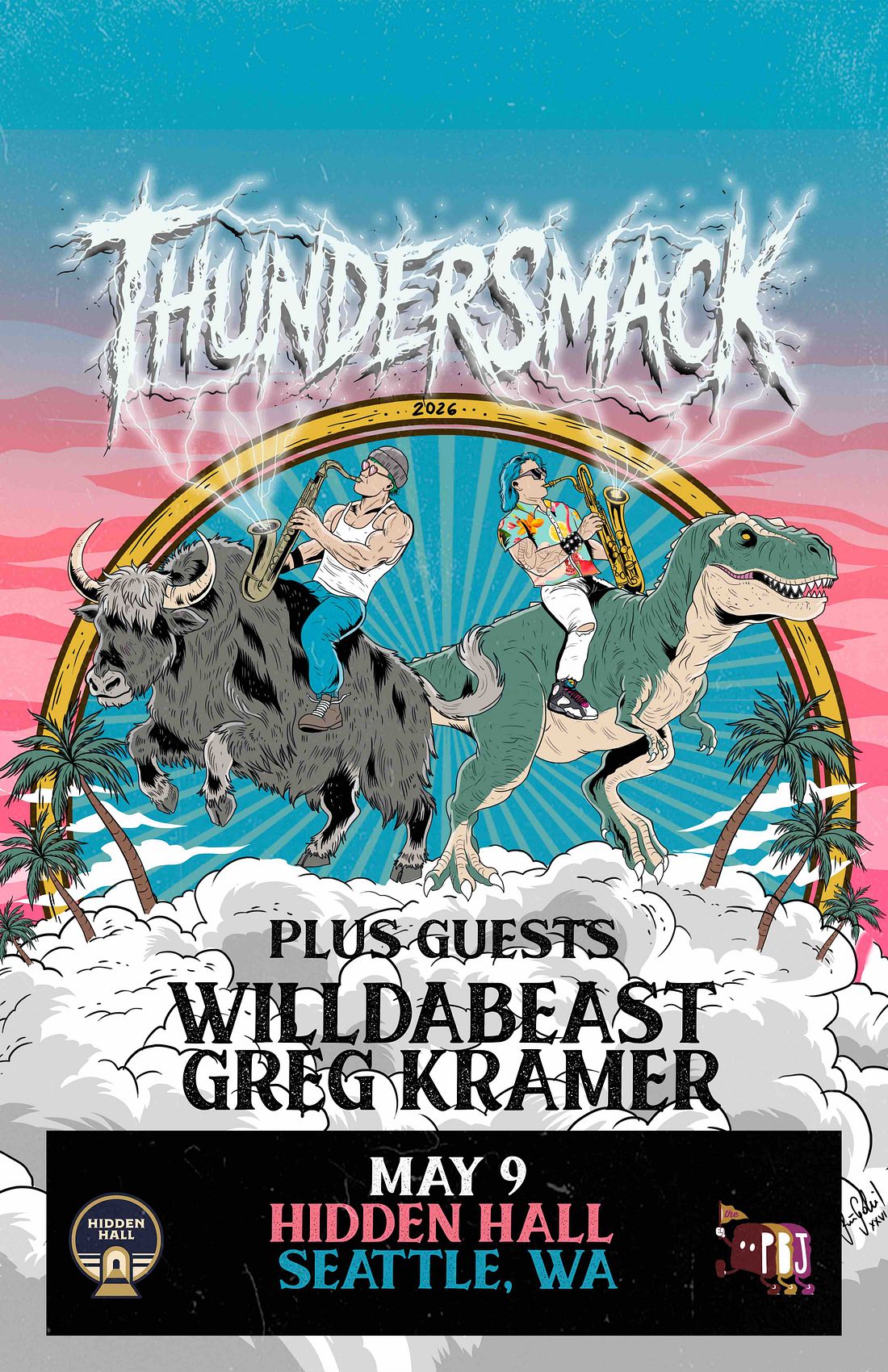 THUNDERSMACK feat Michael Wilbur (Moon Hooch) & Leo P (Too Many
