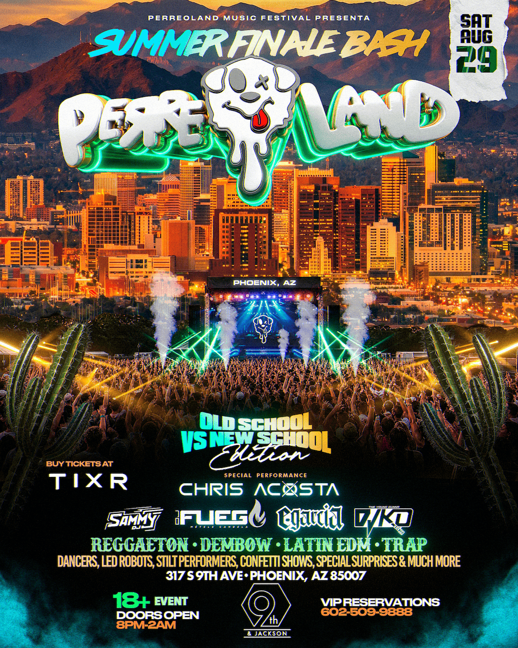 Perreoland - Summer Finale Bash Tickets at 9th & Jackson Outdoors
