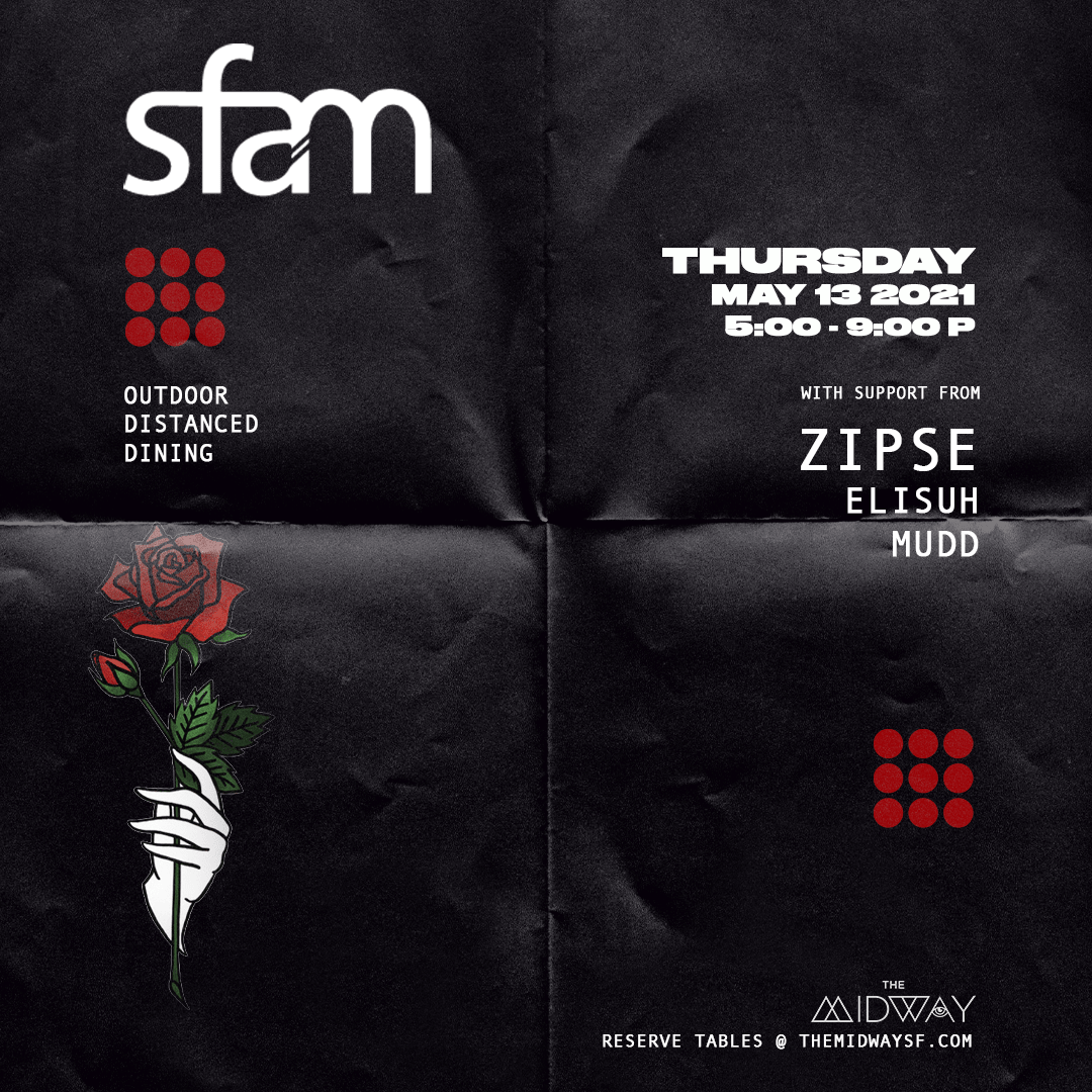 sfam Outdoor Dining Tickets at The Midway in San Francisco by The