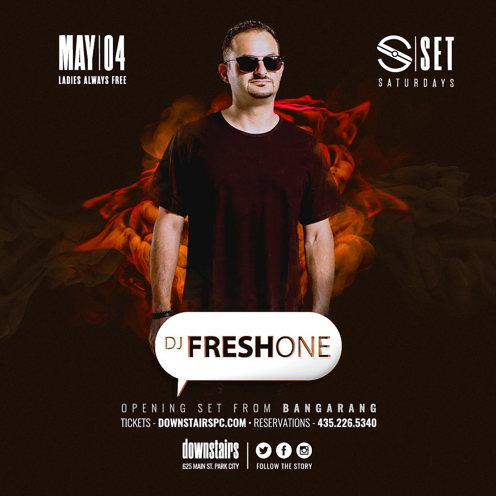 Set Saturdays With Dj Fresh One Tickets At Downstairs In Park City By Downstairs Park City Tixr 5276