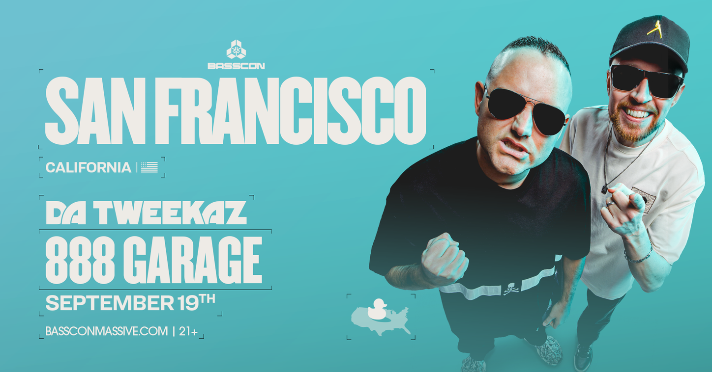 Basscon presents Da Tweekaz Tickets at 888 Garage in San Francisco