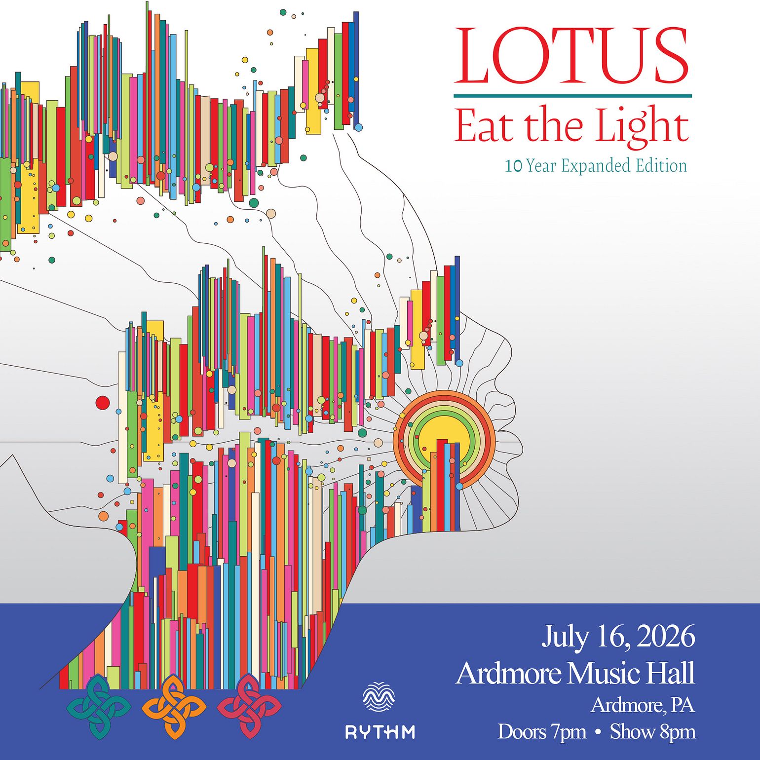 Lotus - Eat the Light 10th Anniversary Show Tickets at Ardmore