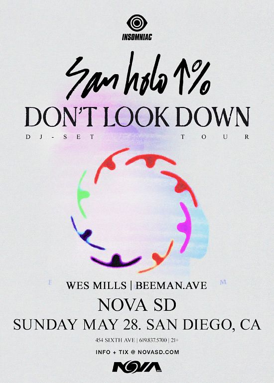 San Holo Tickets at Nova SD in San Diego by Nova SD Tixr