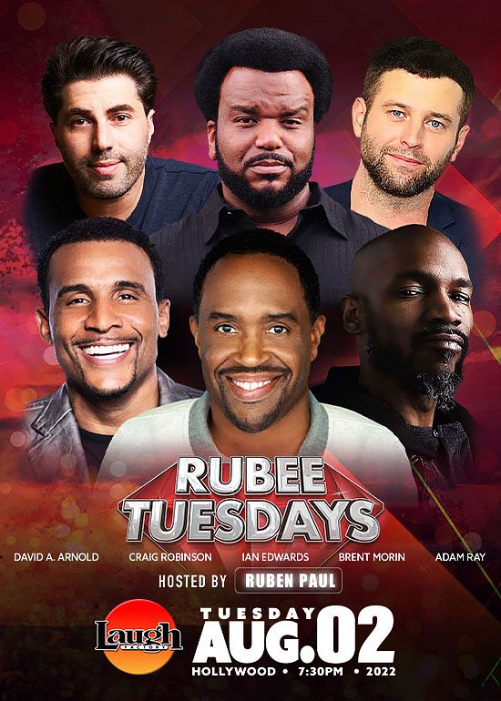 Rubee Tuesdays Tickets At Laugh Factory Hollywood In Los Angeles By Laugh Factory Hollywood Tixr