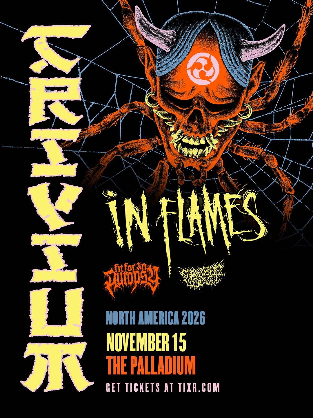 TRIVIUM: CROWN IN THE GRAVE WORLD TOUR Tickets at The Palladium in