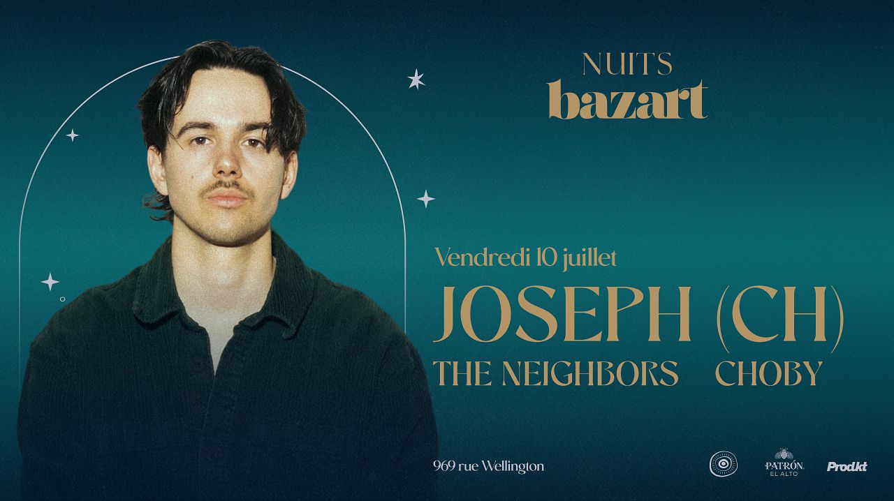 Choby Joseph (CH), The Neighbors, Choby Tickets at Bazart in Montréal by New ...