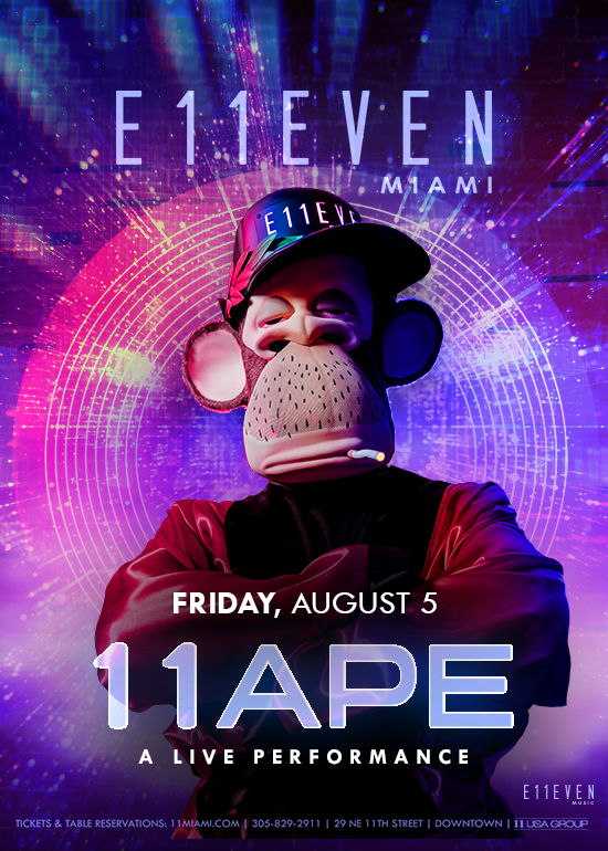 11APE Tickets at E11EVEN Miami in Miami by 11 Miami Tixr