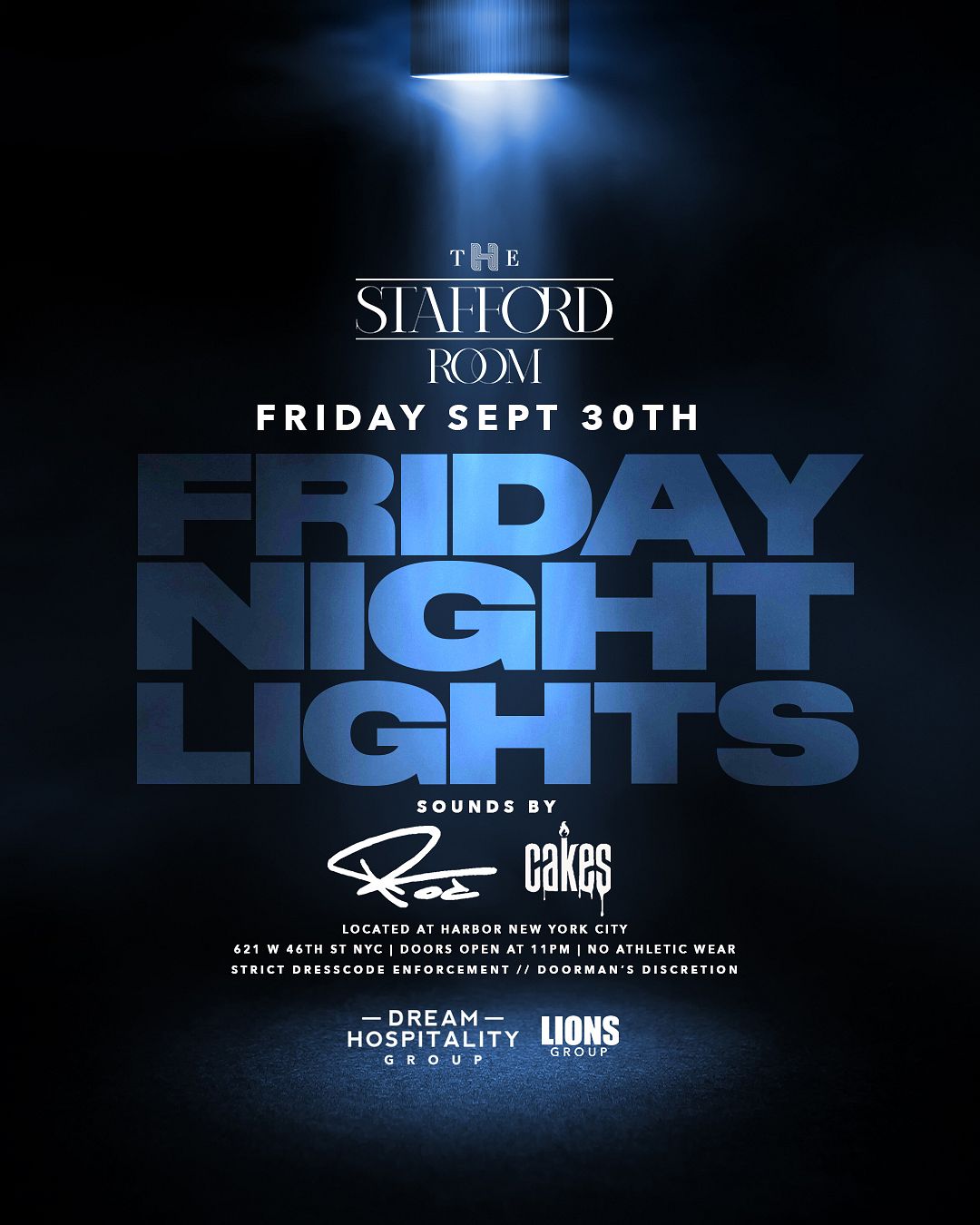 FRIDAYS THE STAFFORD ROOM Tickets at The Stafford Room in New York by