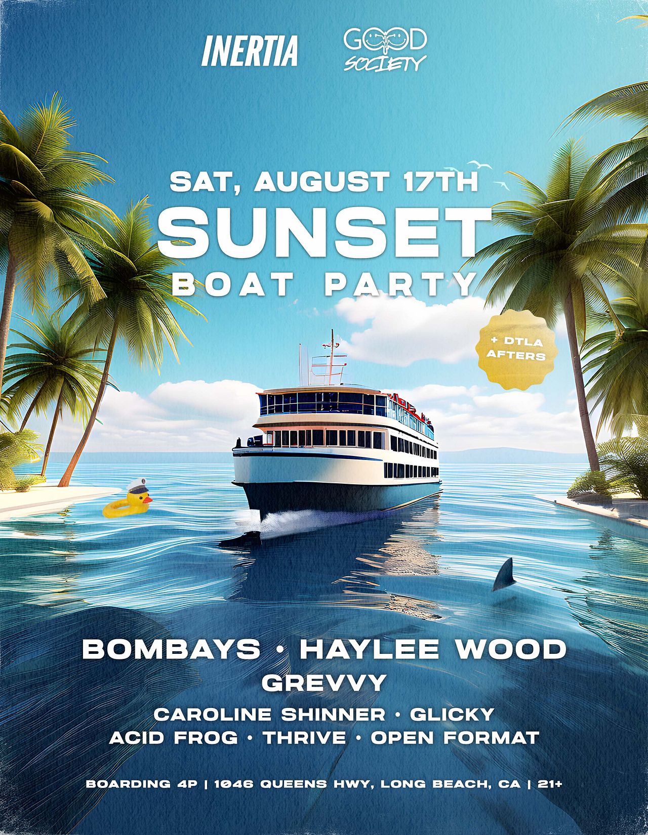 Sunset Boat Party Tickets at Catalina Classic Cruises in Long Beach by ...