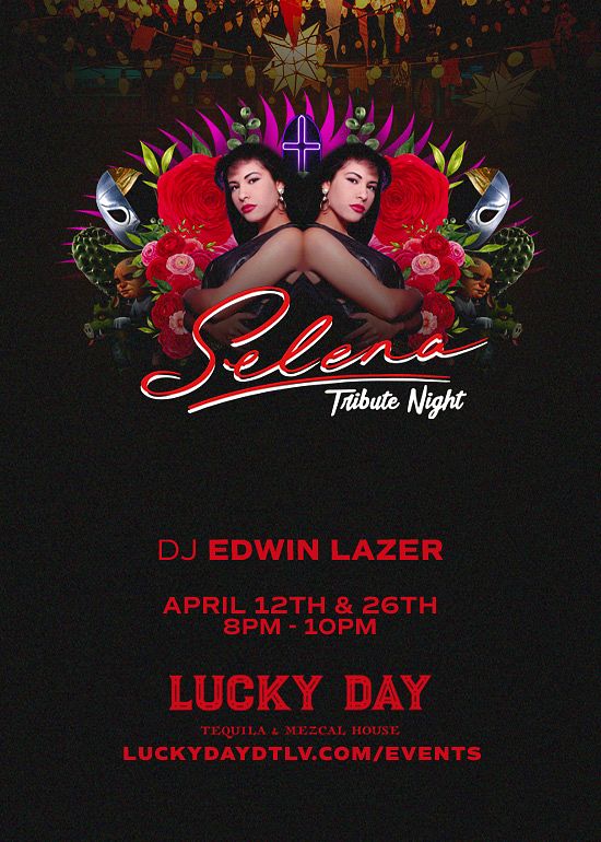 LD Selena Tribute Night Tickets at Lucky Day Tequila & Mezcal House