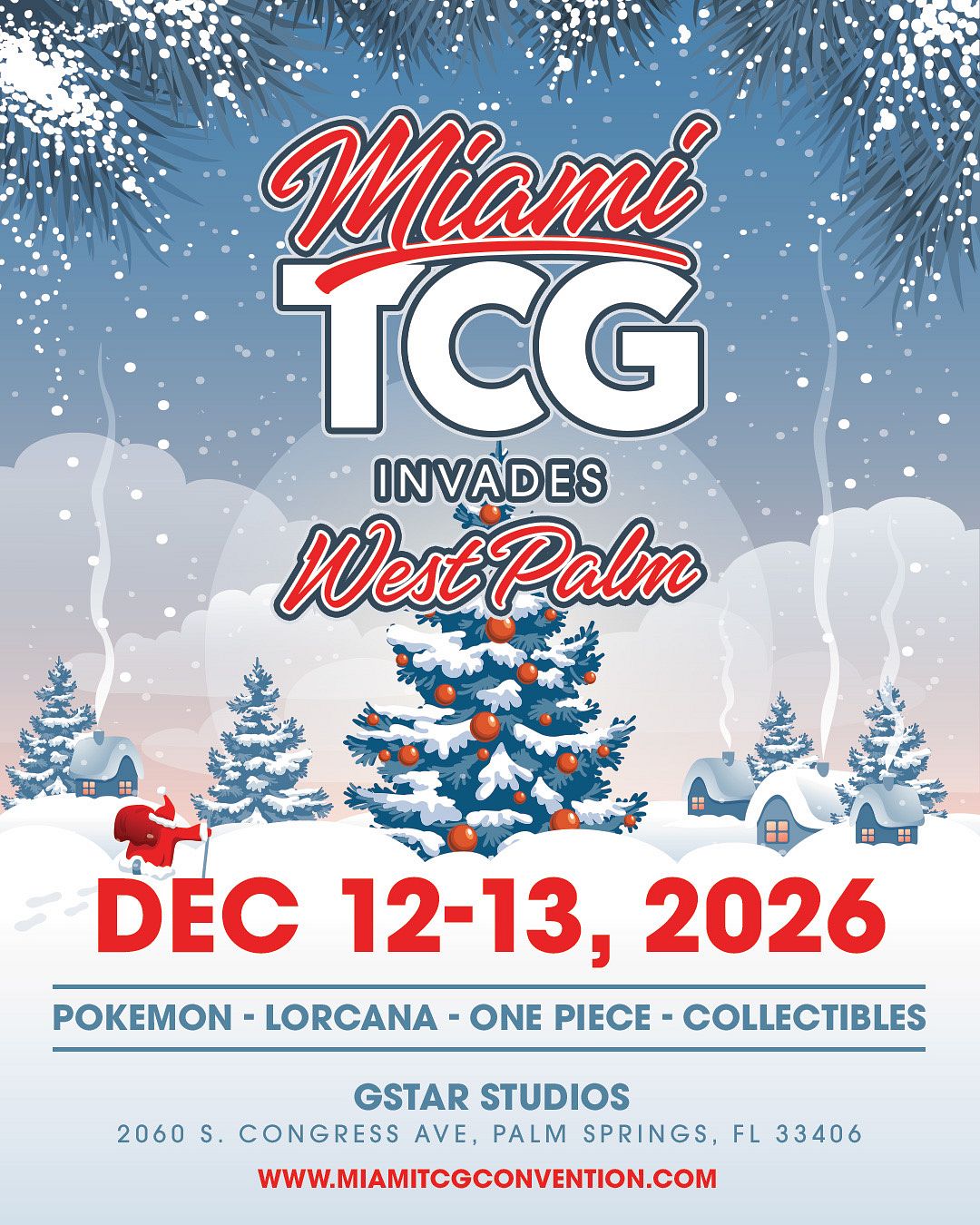 Miami TCG Invades West Palm December 12-13, 2026 Tickets at G-Star