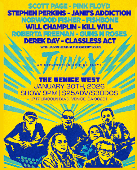 Think X : Explore the Music of Pink Floyd Tickets at The Venice