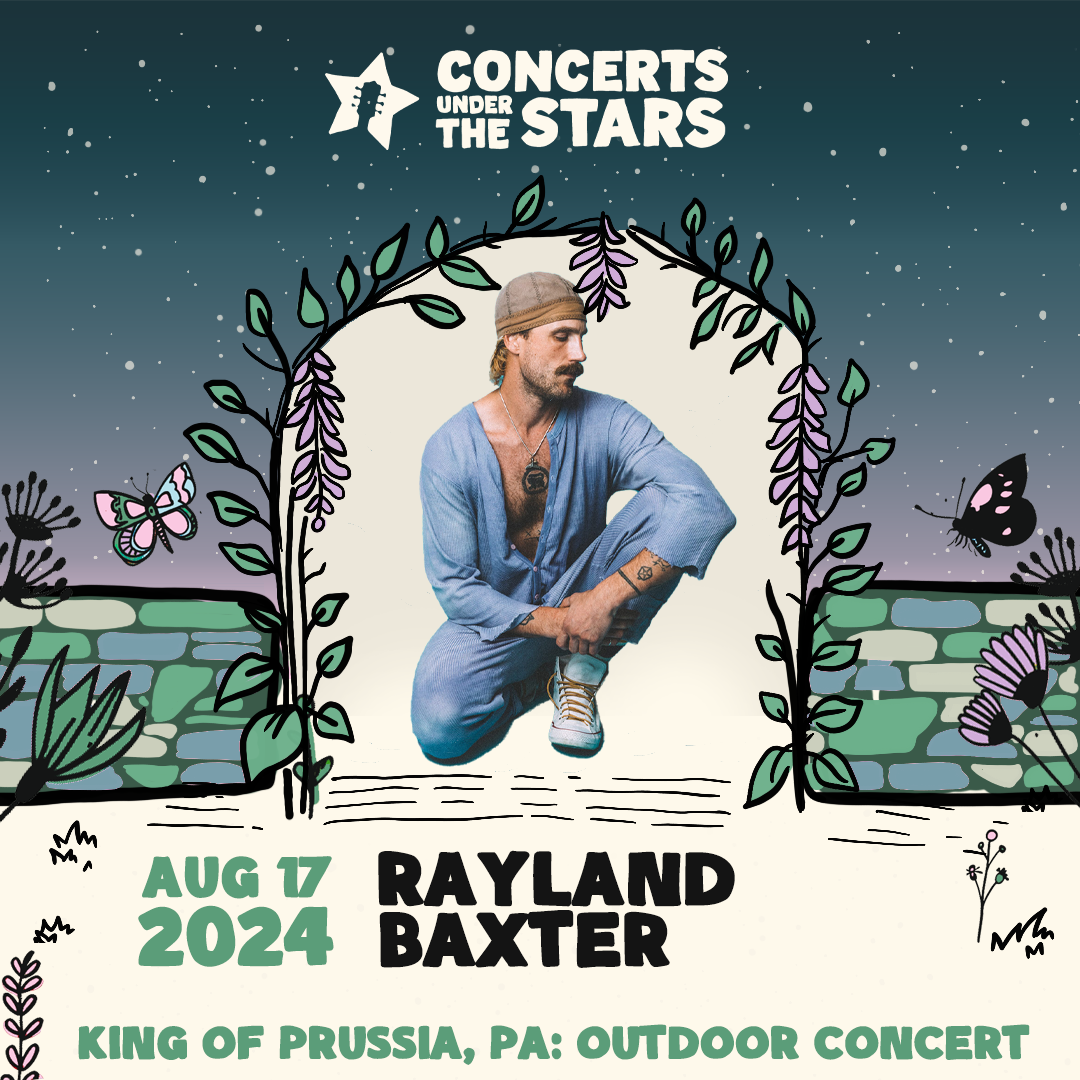 Rayland Baxter Tickets at Upper Merion Township Building Park in King