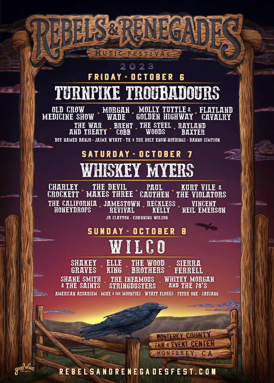 Rebels & Renegades Music Festival Tickets at Monterey County Fair and