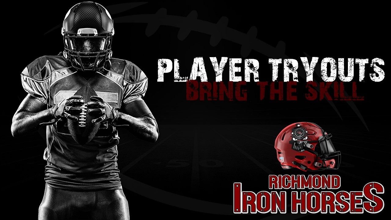Richmond Iron Horses Player Tryouts 2 Tickets at Stratton Park in