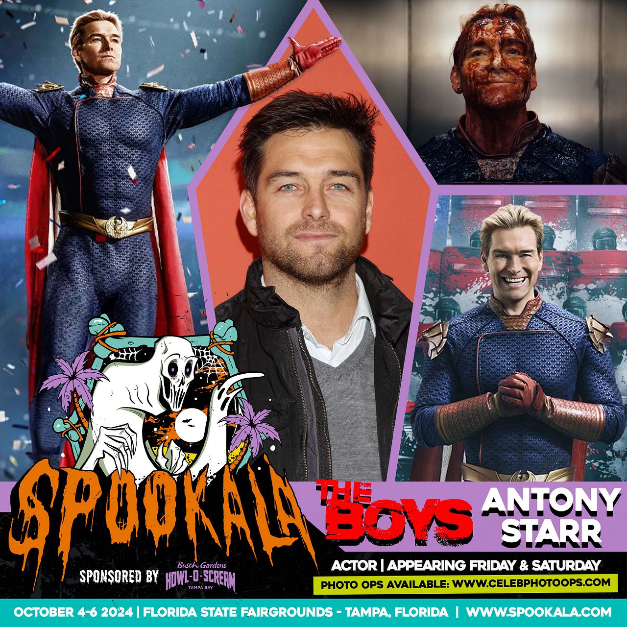 Spookala VI - Antony Starr Autograph Tickets at Florida State ...