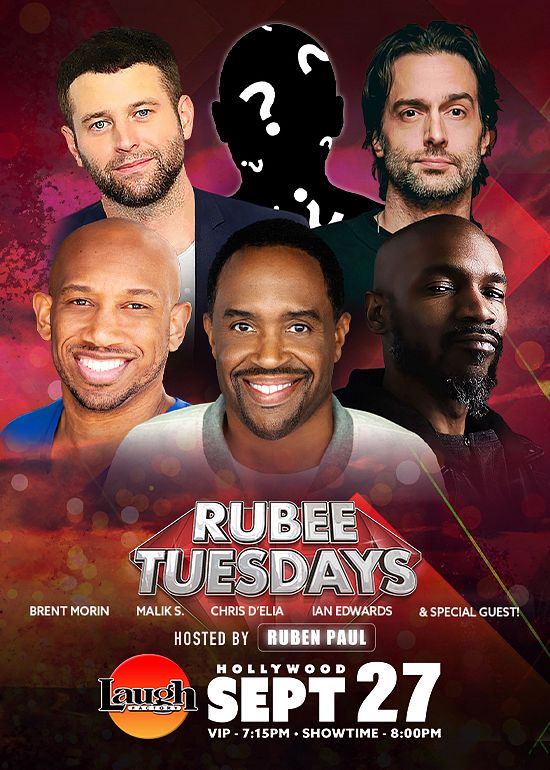 Rubee Tuesdays Tickets At Laugh Factory Hollywood In Los Angeles By Laugh Factory Hollywood Tixr