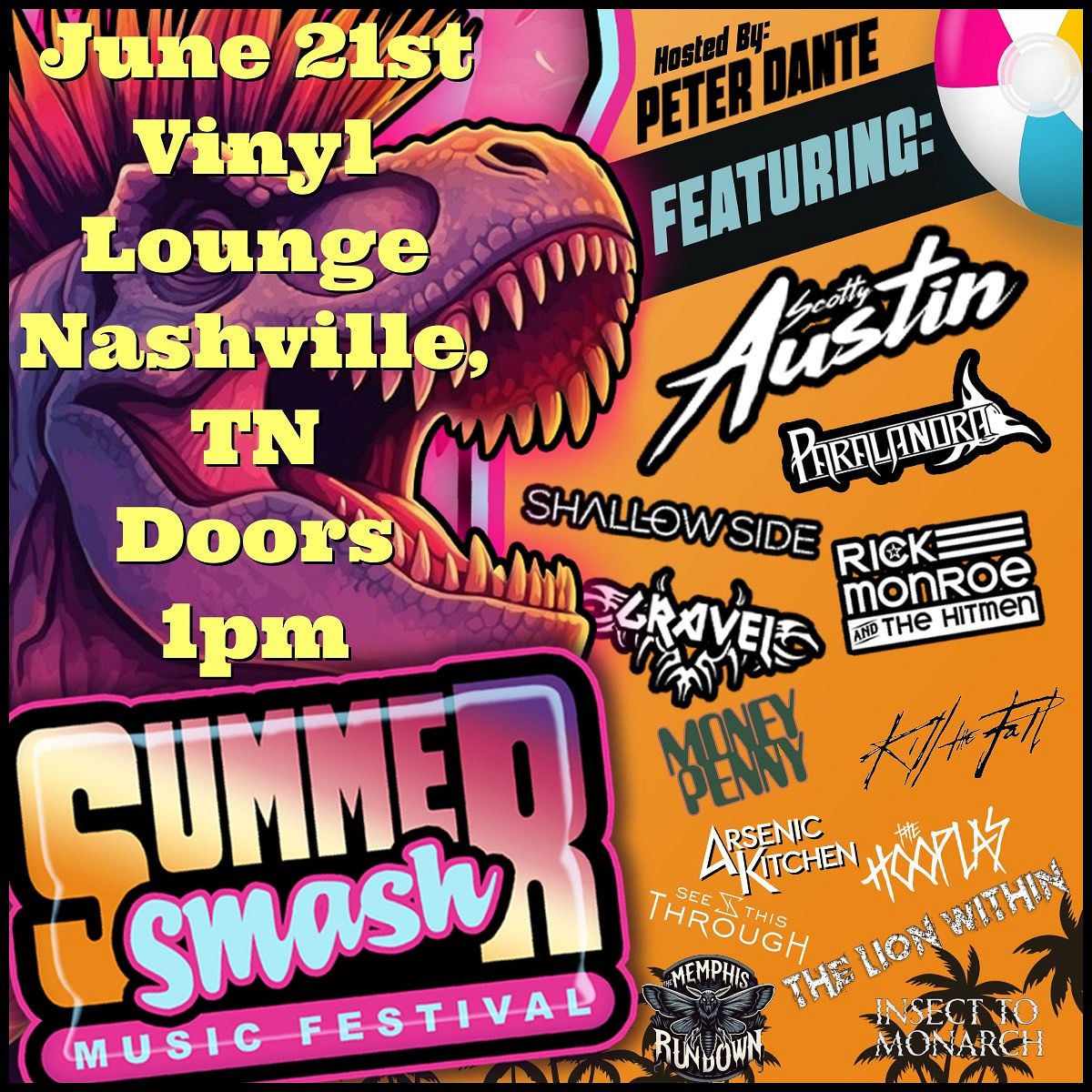 Summer Smash Fest 2025 Tickets at The Vinyl Lounge in Nashville by