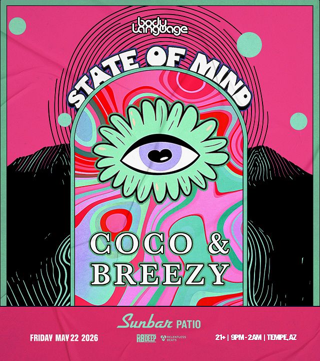 Coco & Breezy Tickets at Sunbar Patio Tempe in Tempe by