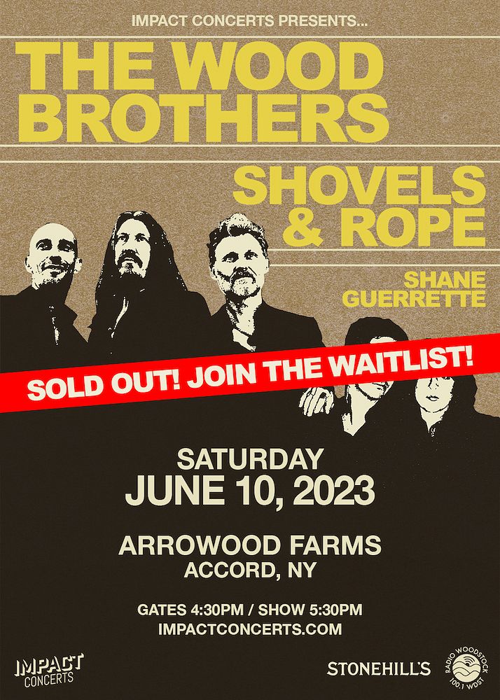 The Wood Brothers + Shovels & Rope Tickets at Arrowood Farms in Accord