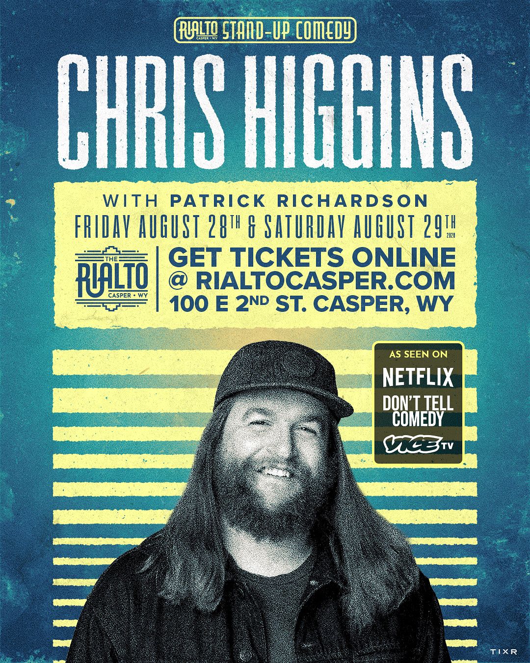 Chris Higgins, Patrick Richardson - Stand Up Comedy (Night 2) event poster