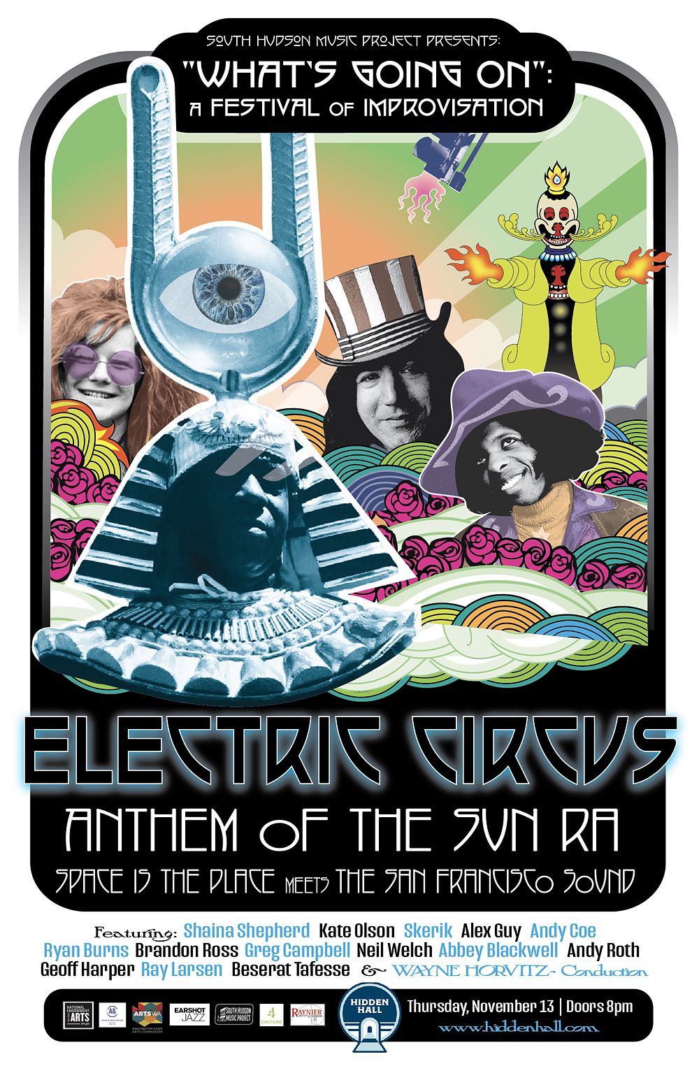 ELECTRIC CIRCUS presents ANTHEM OF THE SUN RA Tickets at Hidden
