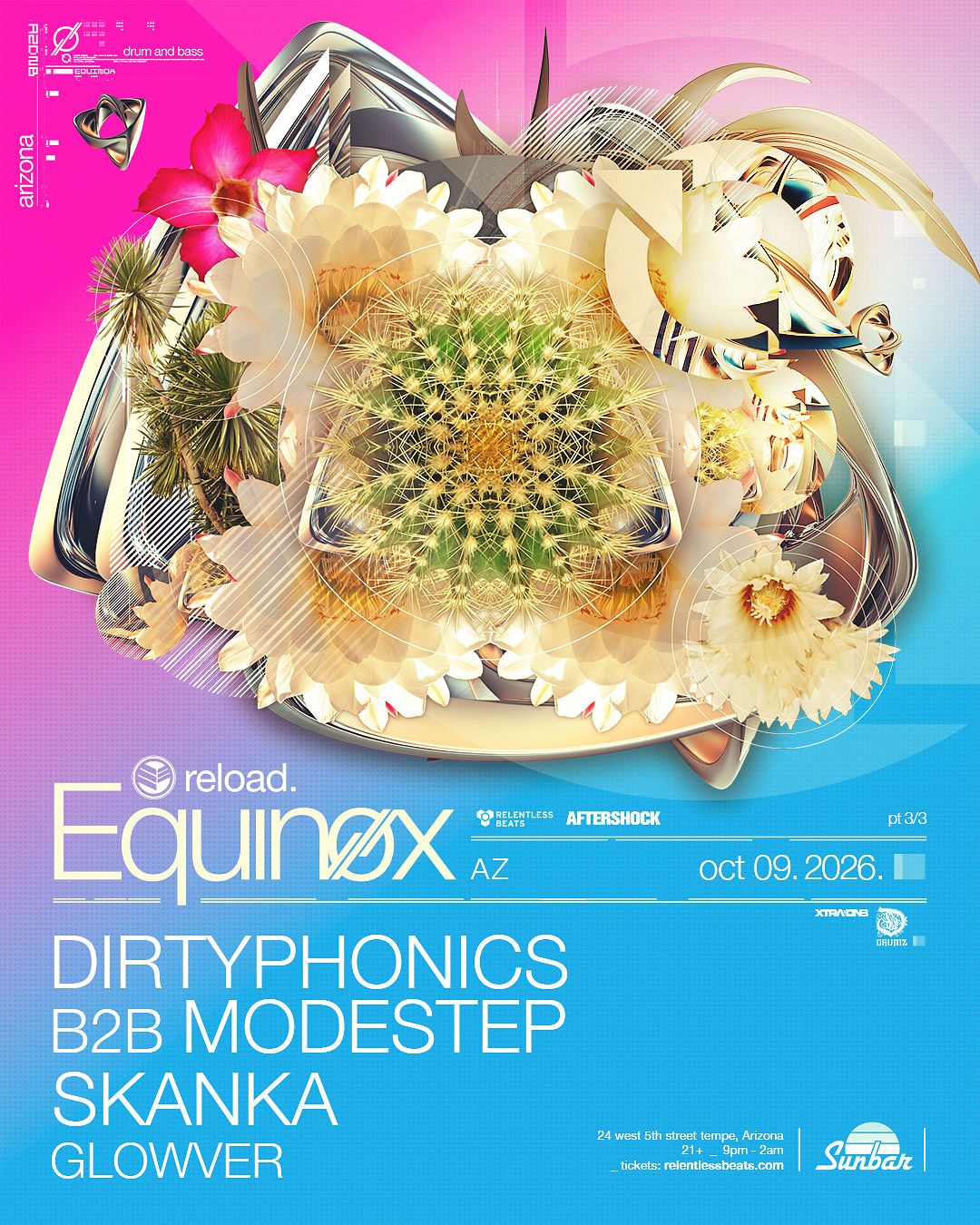 Dirtyphonics b2b Modestep Tickets at Sunbar Tempe in Tempe by
