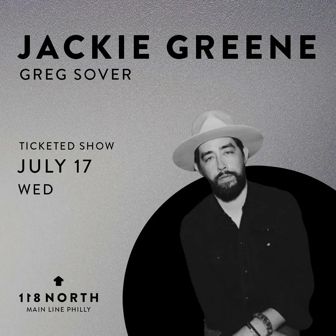 Jackie Greene Tickets at 118 North in Wayne by 118 North Tixr