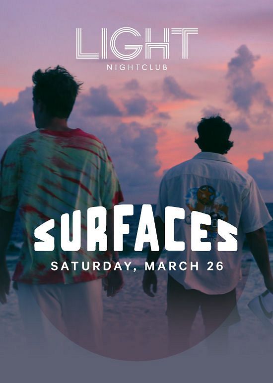 SURFACES Tickets at LIGHT in Las Vegas by LIGHT