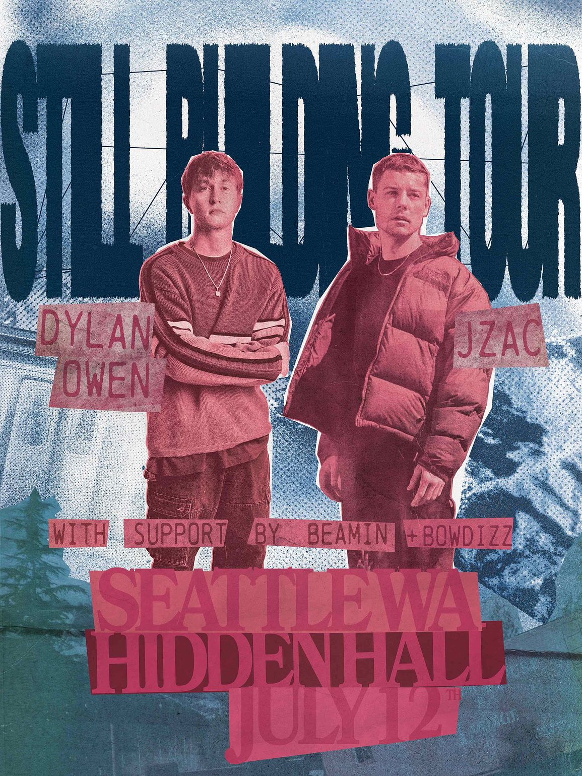 JZAC x Dylan Owen w/ BEAMIN, Bowdizz Tickets at Hidden Hall in