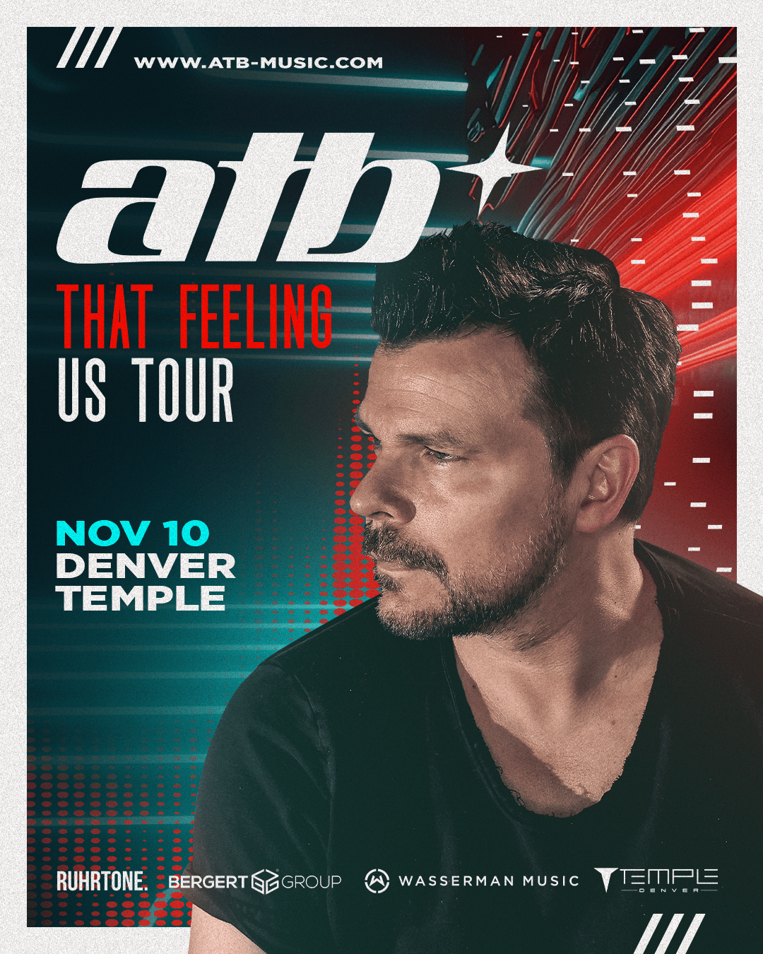 ATB: That Feeling U.S. Tour Tickets at Temple Nightclub in Denver by ...