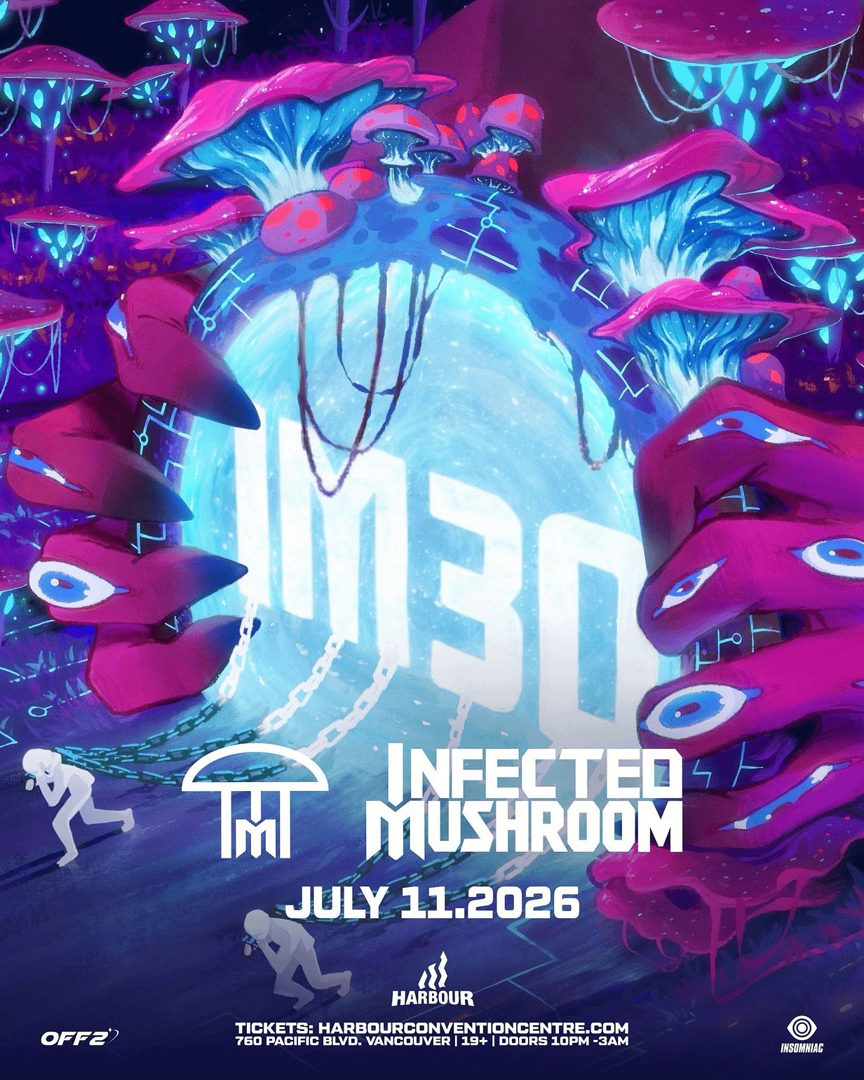 Infected Mushroom Tickets at Harbour Event & Convention Centre in