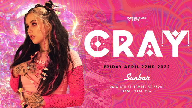 Cray - POSTPONED, NEW DATE TBA Tickets at Sunbar Tempe in Tempe by ...