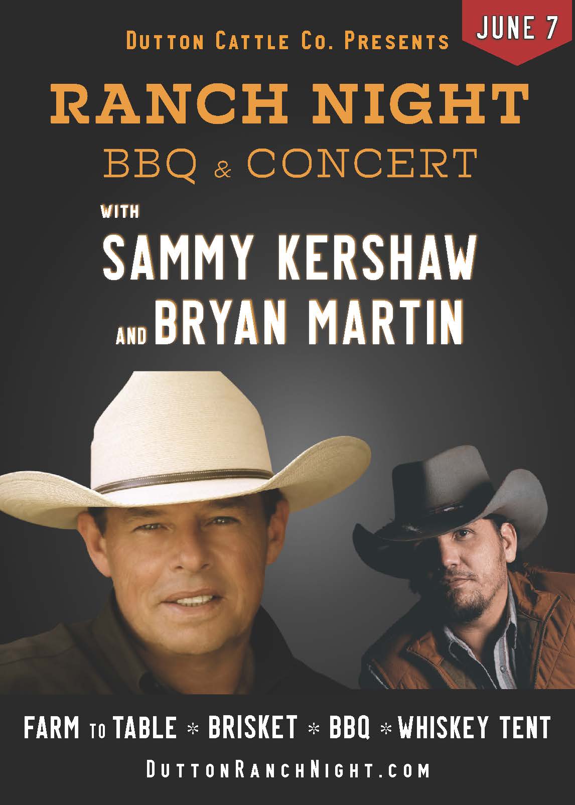 Ranch Night BBQ & Concert Tickets at Dutton Cattle Company in Flushing ...