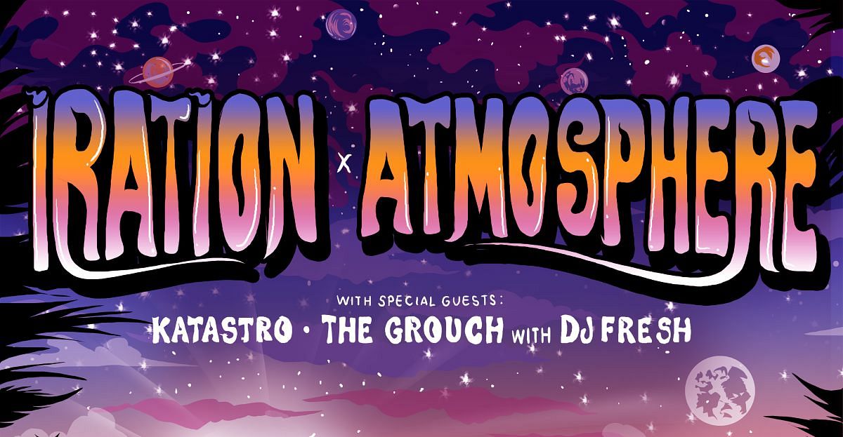 Iration and Atmosphere Tickets at Concrete Street Amphitheater in