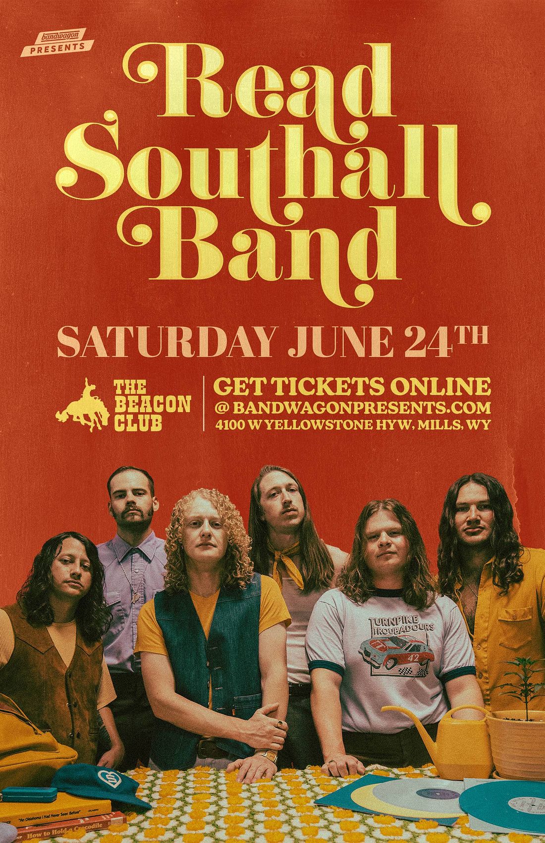Read Southall Band Tickets at Beacon Club in Mills by BandWagon