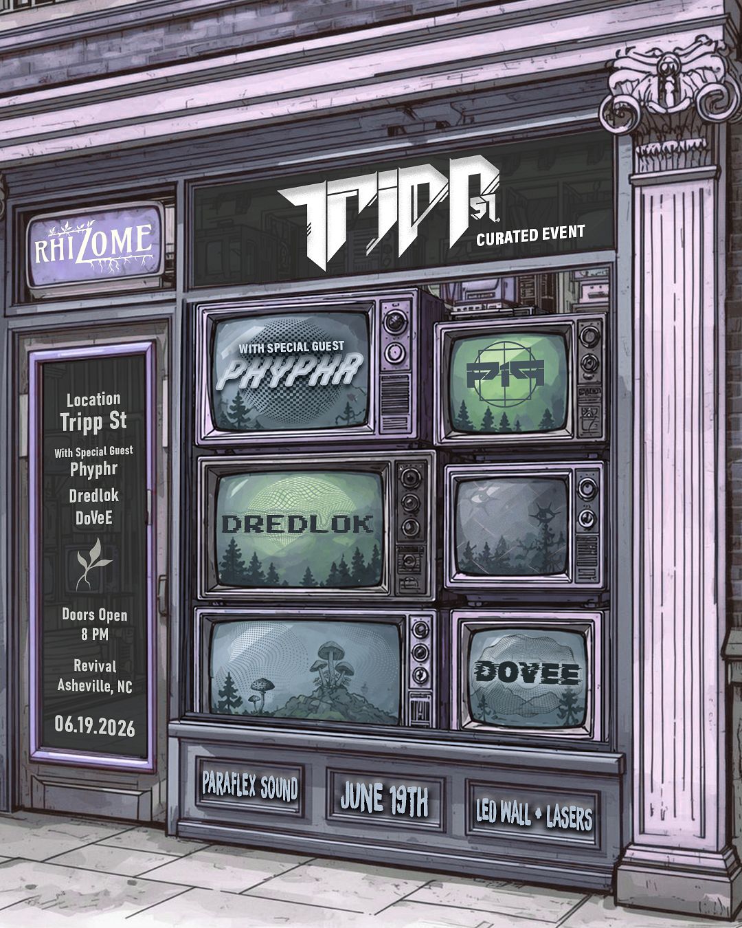 Tripp St. W/ Special Guests Phyphr,… Tickets | Tixr