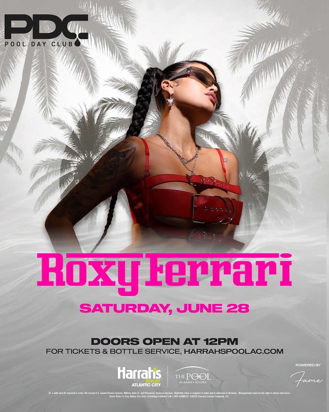 ROXY FERRARI at The Pool at Harrah's Resort Atlantic City Saturday, June 28, 2025