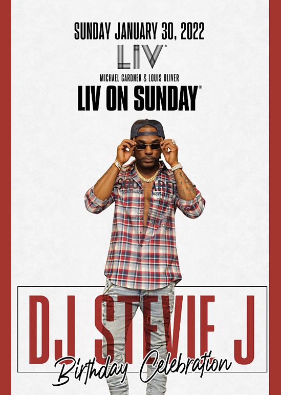 DJ Stevie J Birthday Celebration Tickets at LIV in Miami Beach by LIV
