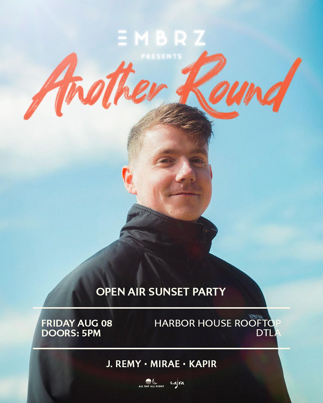 Sunset Party w/ EMBRZ at Harbor House Rooftop tickets by All Day All Night