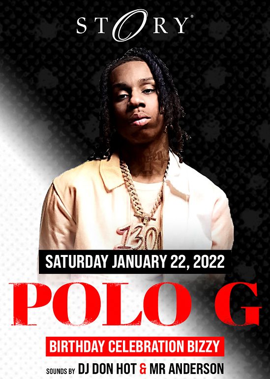 Polo G Tickets at Story in Miami Beach by STORY Tixr