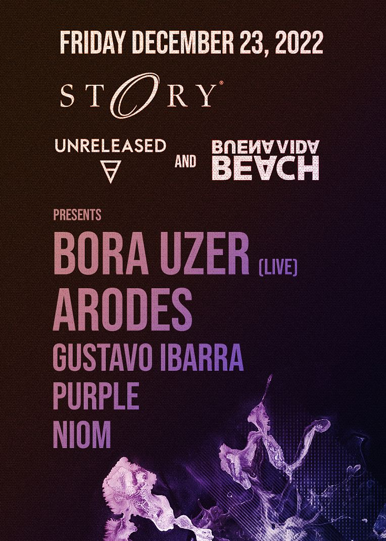 Unreleased + Buena Vida Beach Tickets at Story Nightclub in Miami Beach