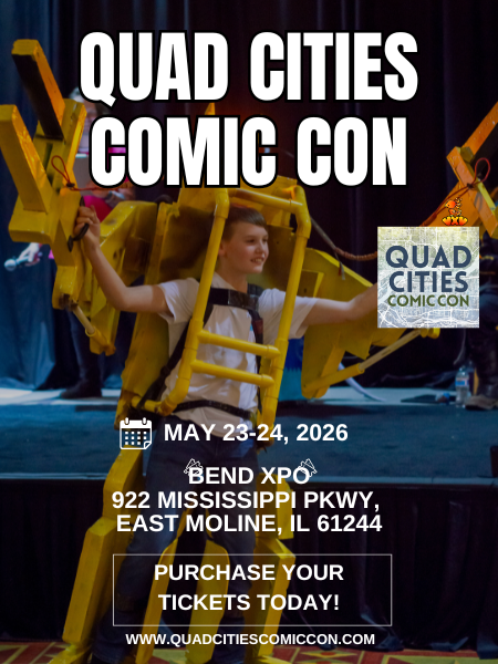 Quad Cities Comic Con 2026 Tickets at Bend XPO in East Moline by VXV ...