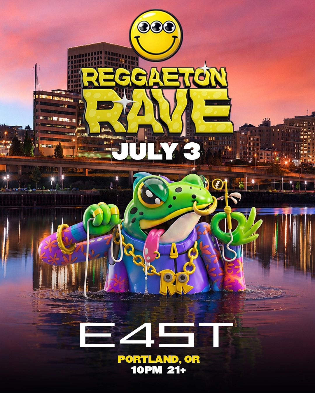 REGGAETON RAVE Tickets at 45 East in Portland by 45 East | Tixr
