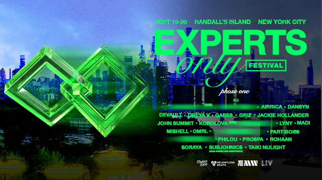 Experts Only Festival NYC 2026 Tickets at Randall’s Island in New York